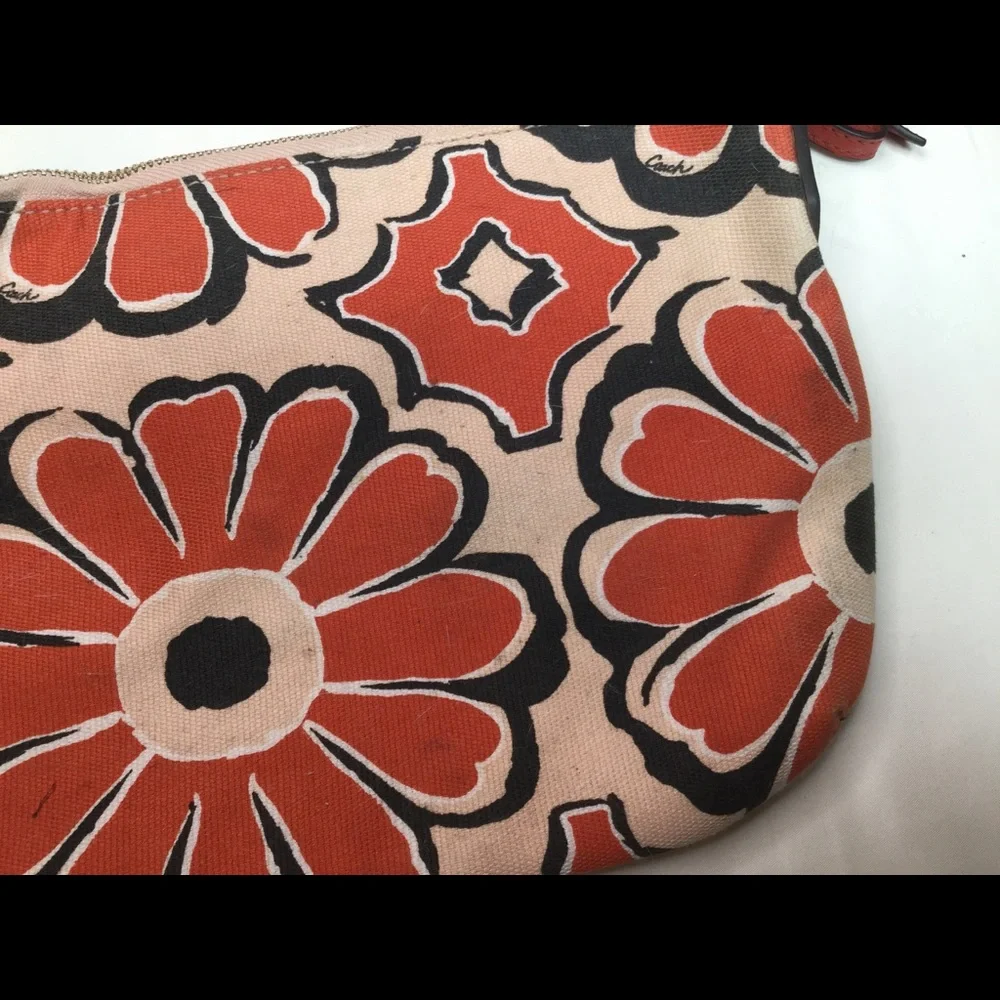 Coach Poppy Floral Scarf Print Swingpack Crossbody